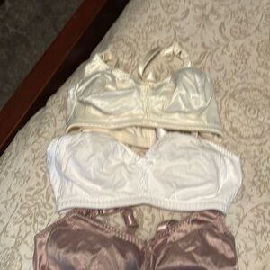 Bali Bras NEW. Size 40C.  Set of three: beige, white & cream